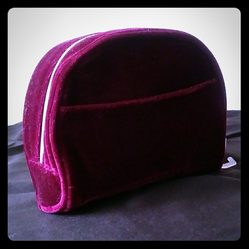 Burgundy Clutch Bag